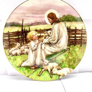 LORD IS MY SHEPARD Beloved Hymns Of Childhood Cicely Barker Plate No. 17425 C